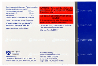 Torglip M Sr 500 Tablet 10