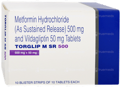 Torglip M Sr 500 Tablet 10