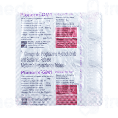Pionorm Gm 1 Tablet 15