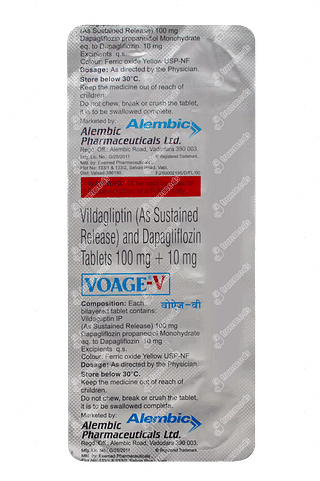 Voage  V 10/100 MG Tablet Sr 10