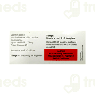 Clomilent Sr 75 MG Tablet 10