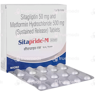 Sitapride M 50/500 MG Tablet Sr 15