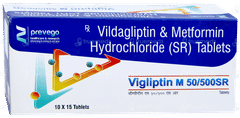 Vigliptin M 50/500sr Tablet 15