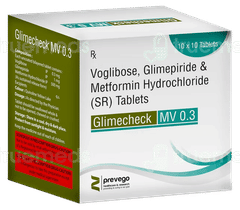 Glimecheck Mv 0.3 Tablet Sr 10