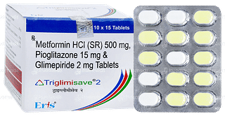 Triglimisave 2 Tablet 15