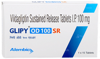 Glipy Od 100 Sr Tablet 15
