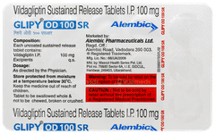 Glipy Od 100 Sr Tablet 15 Glipy Od 100 Sr Tablet 15
