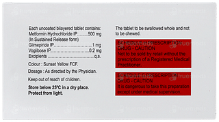 Glucoryl Mv1 Tablet 15