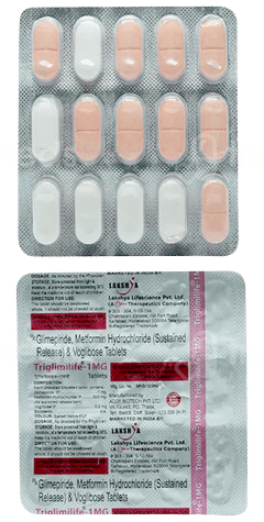 Triglimilife 1Mg Tablet 15 Triglimilife 1Mg Tablet 15
