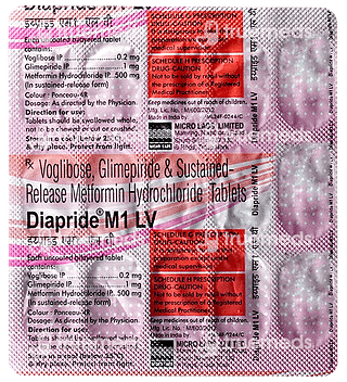 Diapride M1 Lv Tablet 15