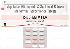 Diapride M1 Lv Tablet 15