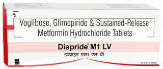 Diapride M1 Lv Tablet 15