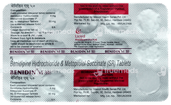 Benidin M 50 Tablet 15