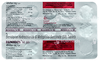 Benidin M 50/4 MG Tablet Sr 15