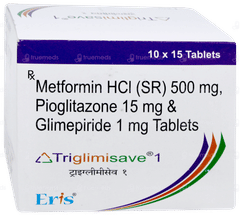 Triglimisave 1 Tablet 15