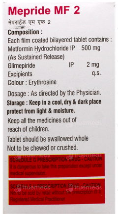 Mepride Mf 2 Tablet 15 Mepride Mf 2 Tablet 15