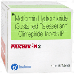 Prichek M 2 Tablet 15 Prichek M 2 Tablet 15