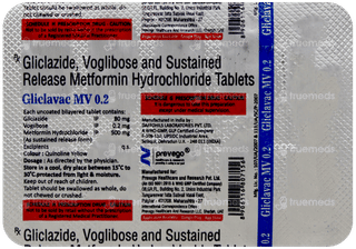 Gliclavac Mv 0.2 Tablet 10
