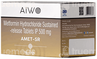 Aiwo Amet 500 Mg Tablet Sr 10
