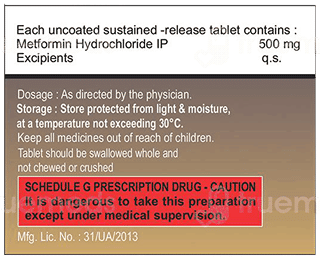 Aiwo Amet 500 Mg Tablet Sr 10