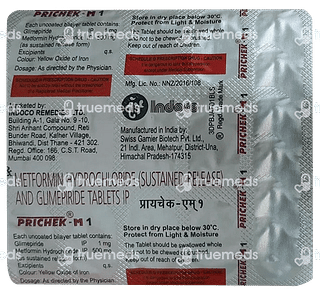 Prichek M 1/500 MG Tablet Sr 15