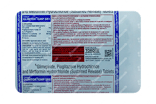 Glimtor Gmp 1/500/15 MG Tablet Sr 10