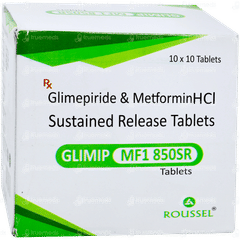 Glimip Mf1 850sr Tablet 10