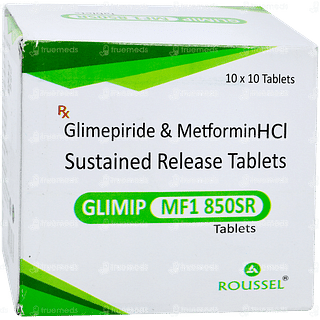 Glimip Mf1 850sr Tablet 10