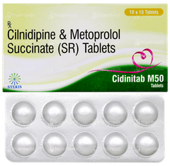 Cidinitab M50 Tablet 10 Cidinitab M50 Tablet 10