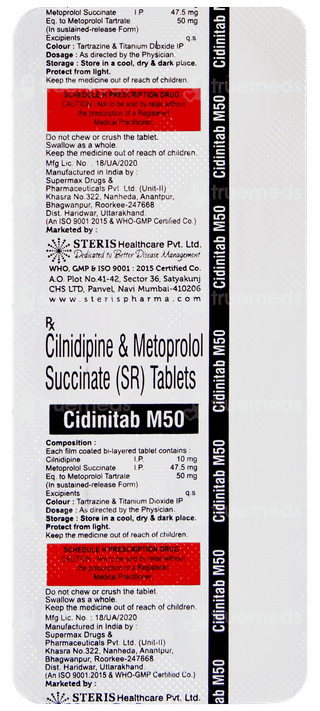 Cidinitab M50 Tablet 10