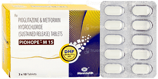 Piohope M 15 Tablet 10