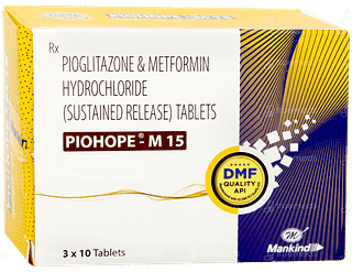 Piohope M 15 Tablet 10