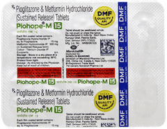 Piohope M 15 Tablet 10 Piohope M 15 Tablet 10