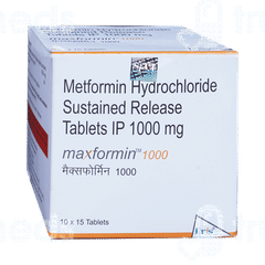 Maxformin 1000 Tablet 15