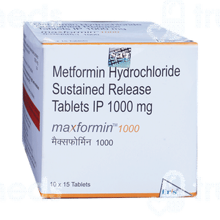 Maxformin 1000 Tablet 15
