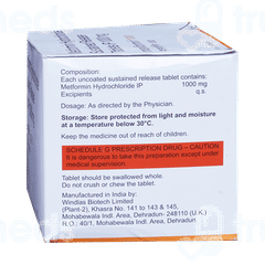 Maxformin 1000 Tablet 15