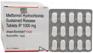Maxformin 1000 Tablet 15