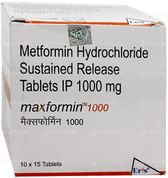 Maxformin 1000 Tablet 15