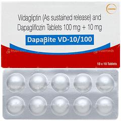 Dapabite Vd 10/100 Tablet 10