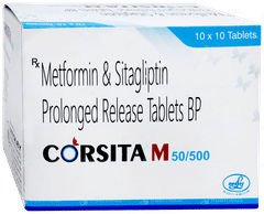 Corsita M 50/500 Tablet Pr 10 Corsita M 50/500 Tablet Pr 10