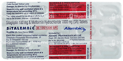 Sitalembic M 100/1000 Sr Tablet 15 Sitalembic M 100/1000 Sr Tablet 15