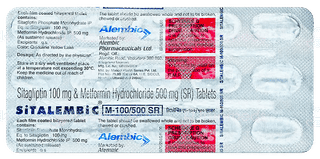 Sitalembic M 100/500 Sr Tablet Sr 15