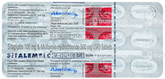 Sitalembic M 100/500 Sr Tablet 15