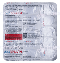 Sitapride M 100/500 Tablet Sr 15