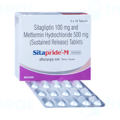 Sitapride M 100/500 Tablet Sr 15 Sitapride M 100/500 Tablet Sr 15