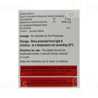 Glimecaid M 2 MG Forte Tablet 10