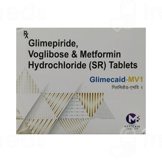 Glimecaid Mv 1 MG Tablet 15
