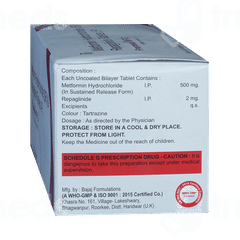 Premeal Mf 2 MG Tablet Sr 10