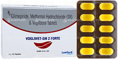 Voglimet GM 2 Forte Tablet 10