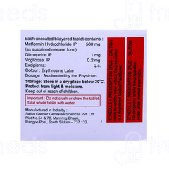 Gliminyle Mv1 Tablet 15 Gliminyle Mv1 Tablet 15